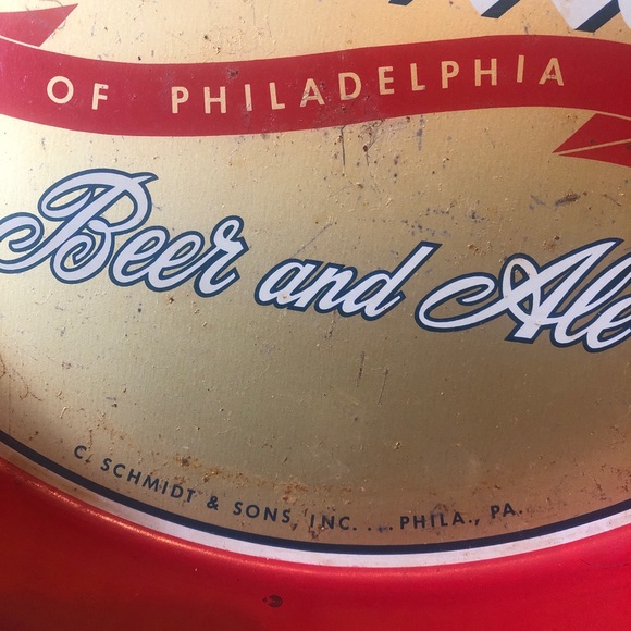 Schmidt’s of Philadelphia beer trays circa 1970 and Pabst Blue Ribbon tray - Picture 6 of 9